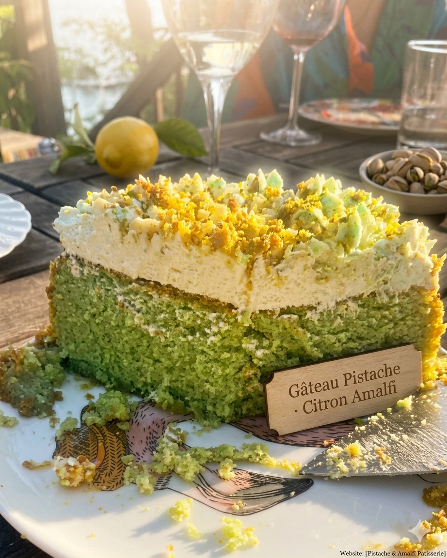 Gâteau Pistache · Citron Amalfi